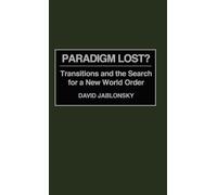 David Jablonsky Paradigm Lost? (Copertina rigida)