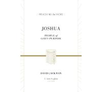 David Jackman Joshua (Copertina rigida) Preaching the Word
