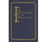 David James A Psalter for Prayer (Copertina rigida)