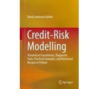 David Jamieson Bolder Credit-Risk Modelling (Copertina rigida)