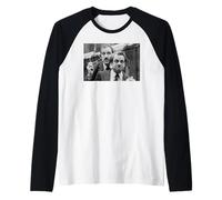 David Jason Gordon Kaye Solo pazzi e Cavalli 'allo 'allo Maglia con Maniche Raglan