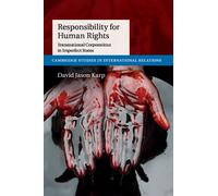 David Jason Karp Responsibility for Human Rights (Tascabile)