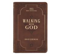 David Jeremiah Walking with God Devotional - Brown Faux L (Rilegato in ecopelle)