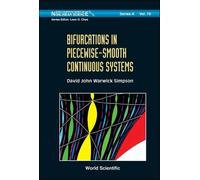 David John Warwic Bifurcations In Piecewise-smooth Continuou (Copertina rigida)