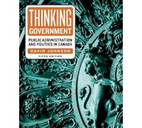David Johnson Thinking Government (Tascabile)