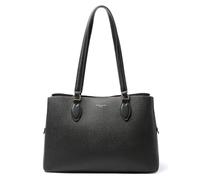 David Jones - Borsa a mano grande da donna con tracolla in pelle PU, Nero , L