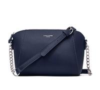 David Jones - Borsa a tracolla da donna trapezio - Borsa a catena indossata a spalla in pelle PU - Borsa a tracolla incrociata Travers Pochette da sera moda lavoro shopping elegante alla moda chic