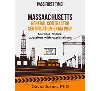 David Jones Massachusetts General Contractor Certification Exam Prep (Tascabile)