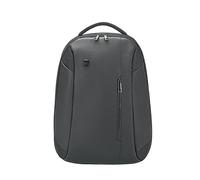 David Jones Paris - Zaino in nylon, unisex, formato A4, cabina aerei, colore nero, città da viaggio, lezioni scolastiche prite, classico, lavoro, Nero , L