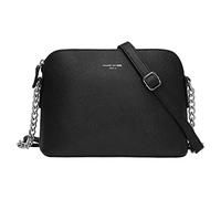 David Jones - Piccola Borsa a Tracolla Spalla Donna Catena - Borsello a Mano PU Pelle Messenger Crossbody Bag - Borsetta Sera Pochette Moda - Shopping Viaggio Sacchetto - Nero