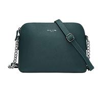 David Jones - Piccola Borsa a Tracolla Spalla Donna Catena - Borsa Mano PU Pelle Messenger Crossbody Bag - Clutch Borsetta Sera Pochette Moda - Shopping Viaggio Borsello - Verde