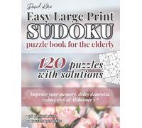 David Karn David Karn Easy Large Print Sudoku Puzzle Book for the El (Tascabile)