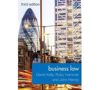 David Kelly Ruby Hammer John Hendy Business Law (Tascabile)