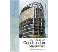 David Kent Ballast Handbook of Construction Tolerances (Copertina rigida)