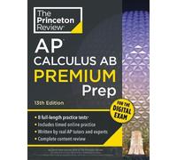 David Khan The Princ Princeton Review AP Calculus AB Premium Prep, 1 (Tascabile)