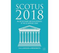 David Klein SCOTUS 2018 (Tascabile)