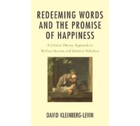 David Kleinberg-Le Redeeming Words and the Promise of Happin (Copertina rigida)