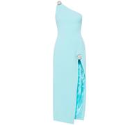 DAVID KOMA - Azzurro Chiaro Abito Asimmetrico con Spacco - - Dresses - Donna - Blu - M
