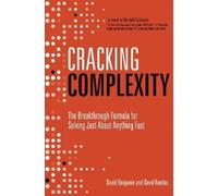 David Komlos David Benjamin Cracking Complexity (Copertina rigida)