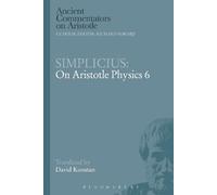 David Konstan Simplicius: On Aristotle Physics 6 (Tascabile)