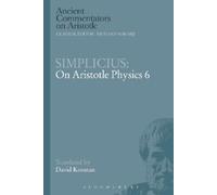 David Konstan Simplicius: On Aristotle Physics 6 (Tascabile)