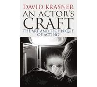 David Krasner An Actor's Craft (Tascabile)