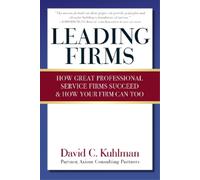 David Kuhlman Leading Firms (Tascabile)