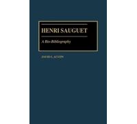 David L. Austin Henri Sauguet (Copertina rigida) Bio-Bibliographies in Music