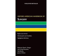 David L. Berger Oxford American Handbook of Surgery (Tascabile)