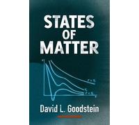 David L. Goodstein States of Matter (Tascabile) Dover Books on Physics