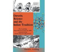 David L. Gosling Darwin, Science and the Indian Tradition (Tascabile)