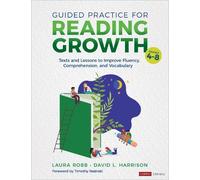 David L. Harrison Laura J. Guided Practice for Reading Growth, Grade (Tascabile)