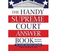 David L. Hudson Jr. J.D. The Handy Supreme Court Answer Book (Copertina rigida)