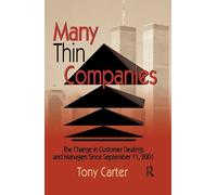 David L Loudon Tony Carter Many Thin Companies (Copertina rigida)