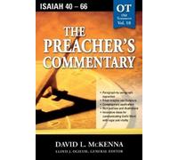 David L. McKenna The Preacher's Commentary - Vol. 18: Isaiah 40-66 (Tascabile)