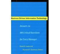David Laube Business Driven Information Technology (Tascabile)