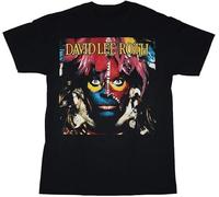 David Lee ROTH EAT'EM And Smile New Black T-Shirt Black Black Mens