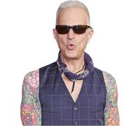 David Lee Roth (Tattoos) Half Body Buddy Cutout