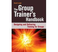 David Leigh The Group Trainer's Handbook (Tascabile)