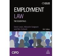 David Lewis Malcolm Sargeant Ben Schwab Employment Law (Tascabile)