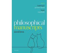 David Lewis Philosophical Manuscripts (Copertina rigida)
