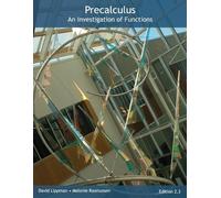 David Lippman Melonie Rasmussen Precalculus (Tascabile)