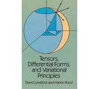 David Lovelock Hann Tensors, Differential Forms and Variational Prin (Tascabile)