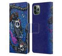 DAVID LOZEAU GRUNGE COLORATO CUSTODIA COVER A PORTAFOGLIO PER APPLE iPHONE
