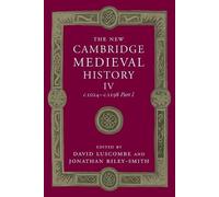 David Luscombe The New Cambridge Medieval History: Volume 4, c.1024- (Tascabile)