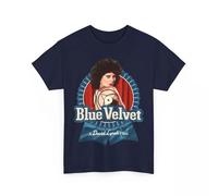 David Lynch Blue Velvet Movie T Shirt Unisex Heavy Cotton Tee Blue M