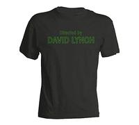 David Lynch Directed Director Twin Peaks Gift Mens T-Shirt Unisex Graphic Black Tee Shirt XL