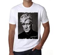 David Lynch Men's T Shirt One in The City White XXL