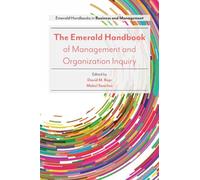 David M. Boje The Emerald Handbook of Management and Organiza (Copertina rigida)