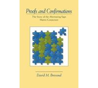 David M. Bressoud Proofs and Confirmations (Tascabile) Spectrum